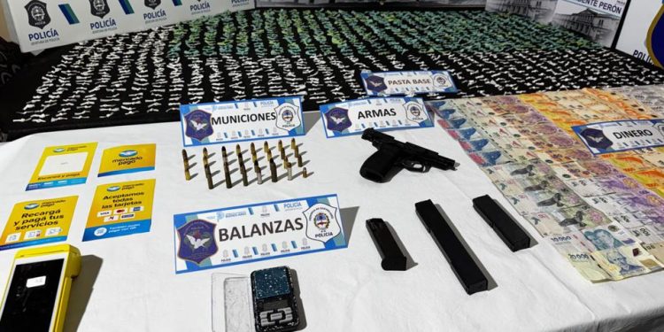 Policiales | Golpe al narcotráfico en Guernica: cae «La Banda de la 126» en un búnker que cobraba por Mercado Pago