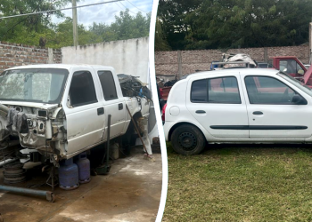 Policiales | Golpe al desguace clandestino en Domselaar: un detenido y decenas de autopartes secuestradas