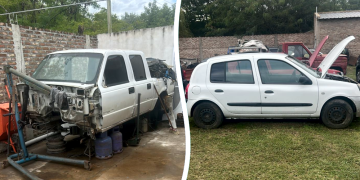 Policiales | Golpe al desguace clandestino en Domselaar: un detenido y decenas de autopartes secuestradas