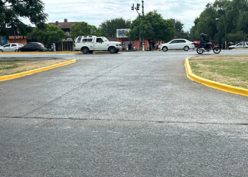 Presidente Perón | Refuerzan la señalización vial en toda la traza de la Ruta 210 en Guernica