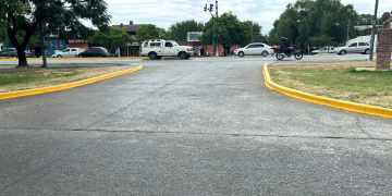 Presidente Perón | Refuerzan la señalización vial en toda la traza de la Ruta 210 en Guernica