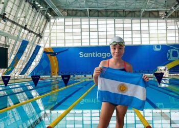 Histórico | Emilia Mayorga representará a San Vicente en la Selección Argentina de Natación en chile