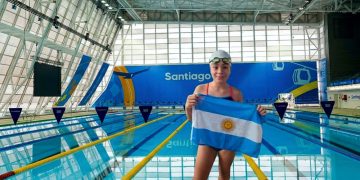 Histórico | Emilia Mayorga representará a San Vicente en la Selección Argentina de Natación en chile