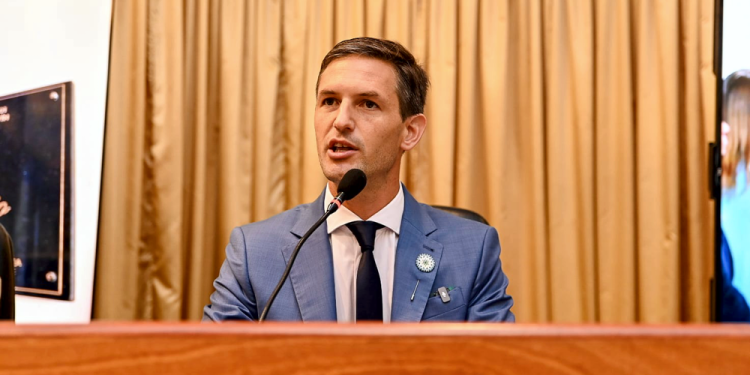 San Vicente 2026 | Mantegazza inauguró las sesiones con un fuerte compromiso con la obra pública y la educación