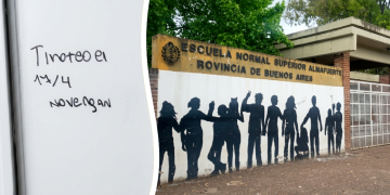 Alejandro Korn | Alerta y medidas preventivas en la Unidad Académica Almafuerte por una inscripción en el edificio