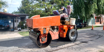 Servicios | Presidente Perón continúa renovando sus calles para mejorar la circulación en los barrios