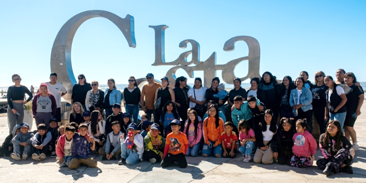 Presidente Perón | Niños y niñas de Guernica compartieron un viaje recreativo a la Costa Atlántica