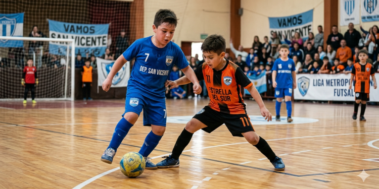 Futsal | Arrancó el Torneo en la rama infantil «Héroes de Malvinas» de la Liga Metropolitana
