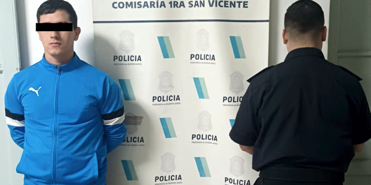 Policiales | Captura y detención tras violenta agresión con arma blanca en San Vicente