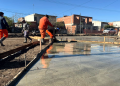 Presidente Perón | Reanudación de la obra de pavimentación en la avenida 139 en La Yaya