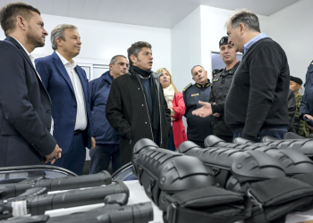 Región | Kicillof inauguró bases policiales en Almirante Brown y apuntó contra el recorte de fondos nacionales