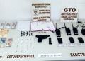 Guernica | Un detenido en un búnker con armas, drogas y handies en el barrio La Toma.