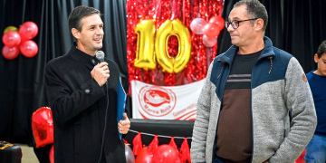 Natación | Marea Roja celebró su primera década de vida con una jornada para toda la familia en San Vicente
