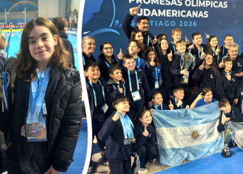 Natación | Histórico debut internacional: La sanvicentina Emilia Mayorga brilló en el Sudamericano en Chile