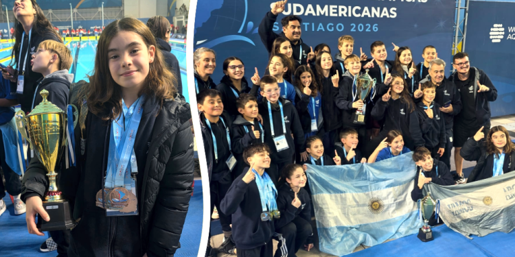 Natación | Histórico debut internacional: La sanvicentina Emilia Mayorga brilló en el Sudamericano en Chile