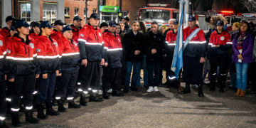 Presidente Perón | Anuncian medidas de apoyo económico e infraestructura para los Bomberos Voluntarios de Guernica