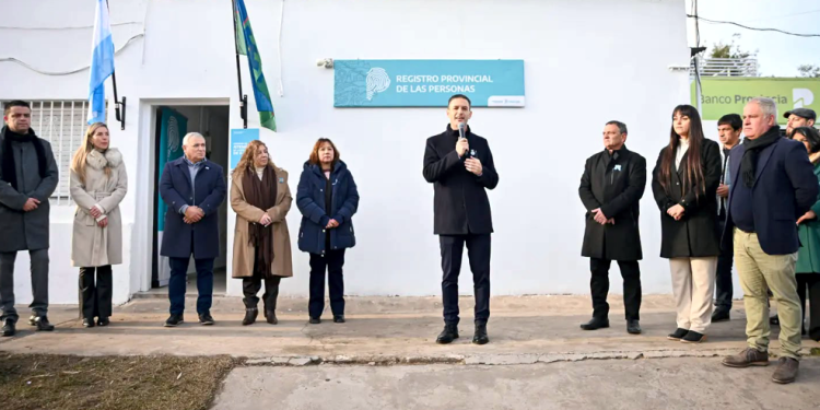 Domselaar | Mantegazza y Ojeda inauguraron la nueva sede del Registro Provincial de las Personas
