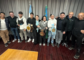 Presidente Perón | Orgullo local: Blanca Cantero recibió a los campeones de deportes de combate de Guernica