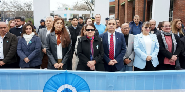Presidente Perón | Blanca Cantero encabezó un masivo acto por el 9 de Julio y lanzó fuertes críticas al ajuste nacional