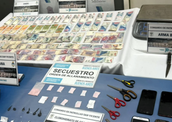 Alejandro Korn | Golpe al narcotráfico: desbaratan un búnker de droga que operaba frente a una escuela