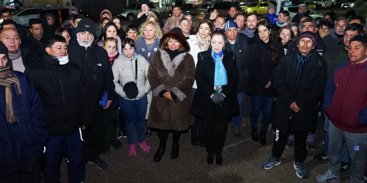 Presidente Perón | Blanca Cantero encabezó el homenaje a Juan Domingo Perón en Guernica