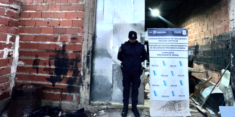 Alejandro Korn | La policía de Guernica desarticula taller clandestino, secuestran un arma y detienen a un sospechoso con frondoso prontuario