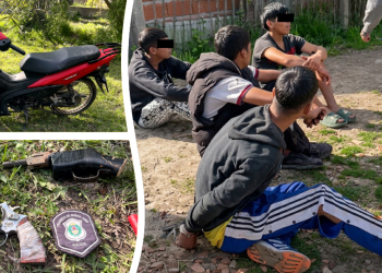 Policiales | Caen cinco delincuentes armados en San Vicente: secuestran armas, una moto robada y esclarecen una seguidilla de robos