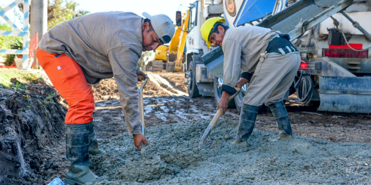 San Vicente |  Comienzan las obras de ensanche y repavimentación integral en la avenida Sarmiento